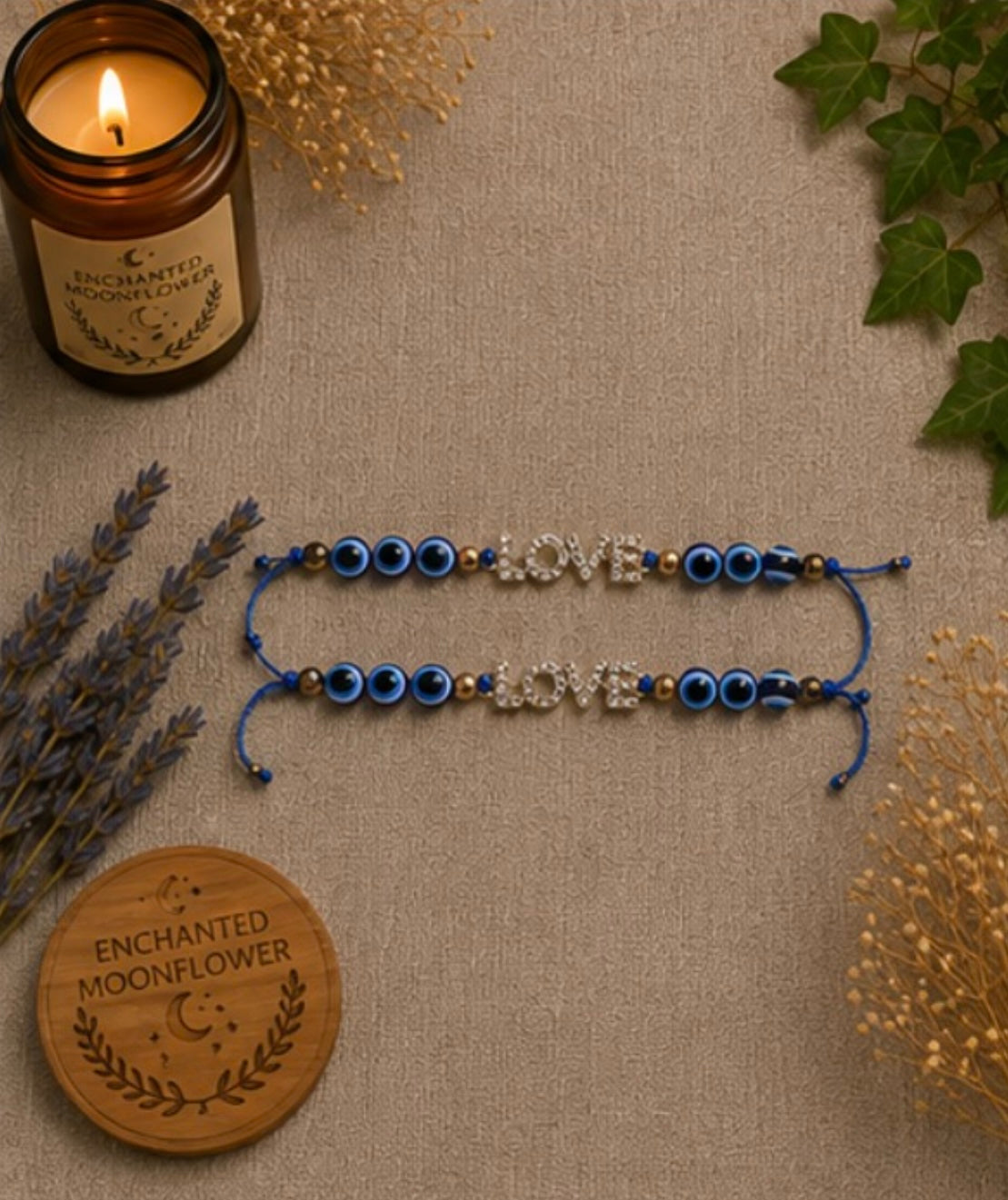 LOVE Evil Eye Bracelets ๐