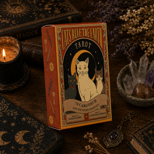 Cats Rule the Earth Tarot – 78 Card Deck