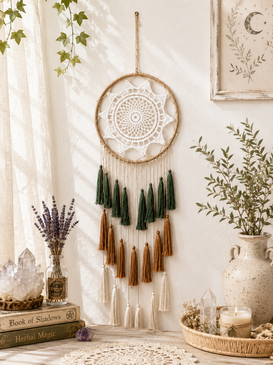 Enchanted Grove Woven Wall Hanging